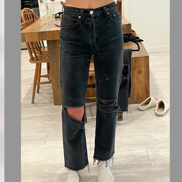 Re/Done Original High Rise Loose - 25 - Picture 12 of 12